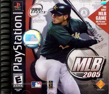 MLB 2005 (US) box cover front